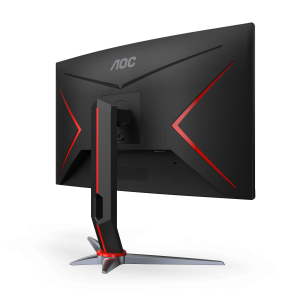 AOC 27" CQ27G2X VA QHD HDR10 Adaptive Sync 180Hz 1ms Ergonomic Curved Gaming Monitor
