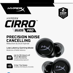 HyperX Cirro Buds Pro Hybrid ANC True Wireless Earbuds - 727A5AA