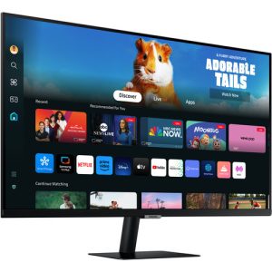 Samsung 32" M5 LS32DM500EEXXS VA FHD 60Hz 4ms HDR10 Tizen Build In Speaker Smart Monitor