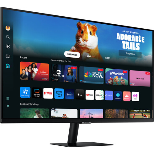 Samsung 32" M5 LS32DM500EEXXS VA FHD 60Hz 4ms HDR10 Tizen Build In Speaker Smart Monitor