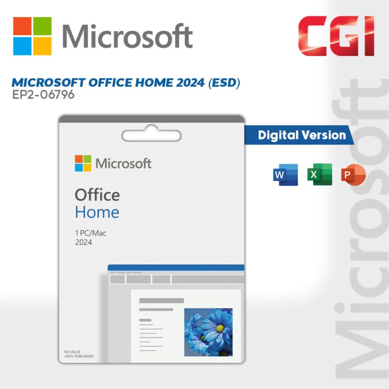 [Digital Version] Microsoft Office Home 2024 ESD - EP2-06796