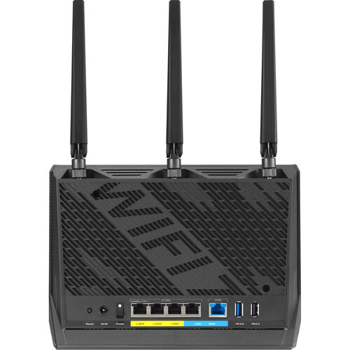 Asus RT-BE86U 6800 Mbps WiFi 7 1-G Dual-Band MLO Advanced Parental Control AiMesh Extendable Router