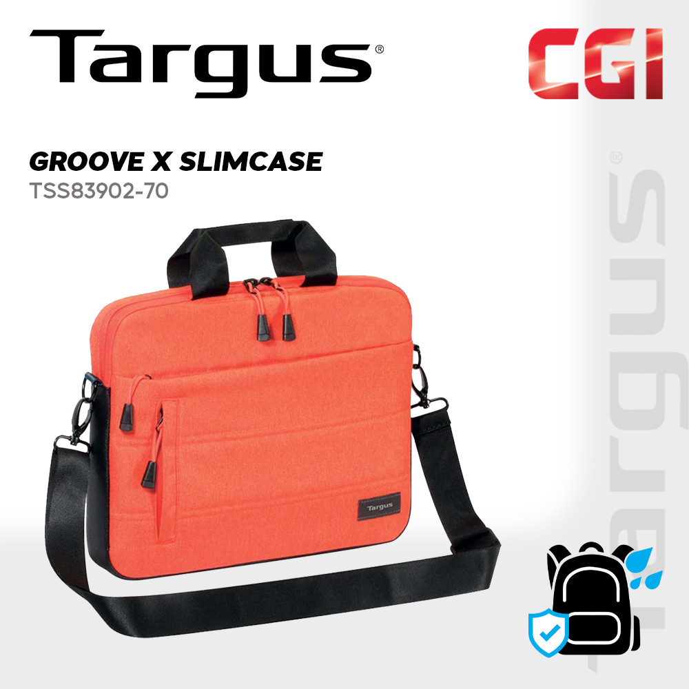 Targus 13" Groove X Slimcase For Macbook in Fiesta Orange - TSS83902-70
