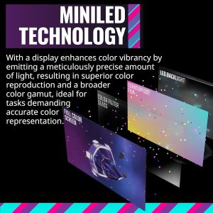 Cooler Master 27" Tempest GP27Q Quantum Dot Mini LED IPS QHD HDR1000 Adaptive Sync 165Hz 1ms HALO Ring Ergonomic Gaming Monitor