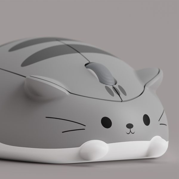 Akko Cat Theme Plug N Play 1200 DPI Wireless Mouse