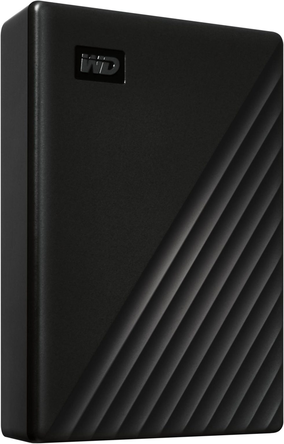 Western Digital 4TB My Passport USB 3.2 Portable Slim External Hard Drive - Black (WDBPKJ0040BBK-WESN)
