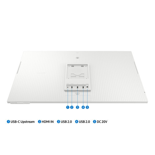 Samsung 32" M8 LS32DM801UEXXS VA Ai Upscaling 4K 60Hz 4ms HDR10+ Tizen Adaptive Sound Pro Ergonomic Smart Monitor with Camera