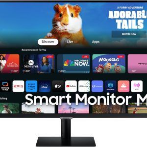 Samsung 27" LS27DM500EEXXS M5 M50D Tizen VA FHD HDR10 60Hz 4ms Build In Speaker Smart Monitor