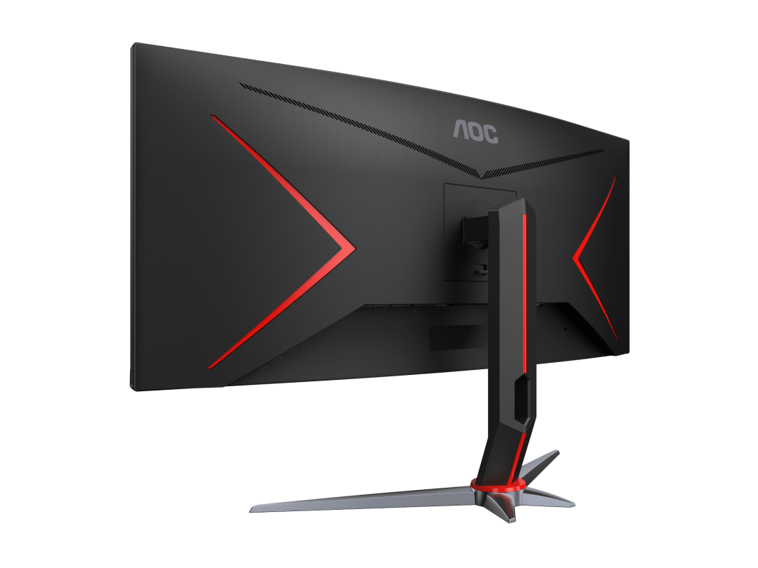 AOC 34" CU34G2XP VA WQHD HDR400 Adaptive Sync 180Hz 1ms Ergonomic Curved Ultrawide Gaming Monitor