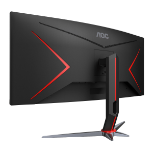 AOC 34" CU34G2XP VA WQHD HDR400 Adaptive Sync 180Hz 1ms Ergonomic Curved Ultrawide Gaming Monitor