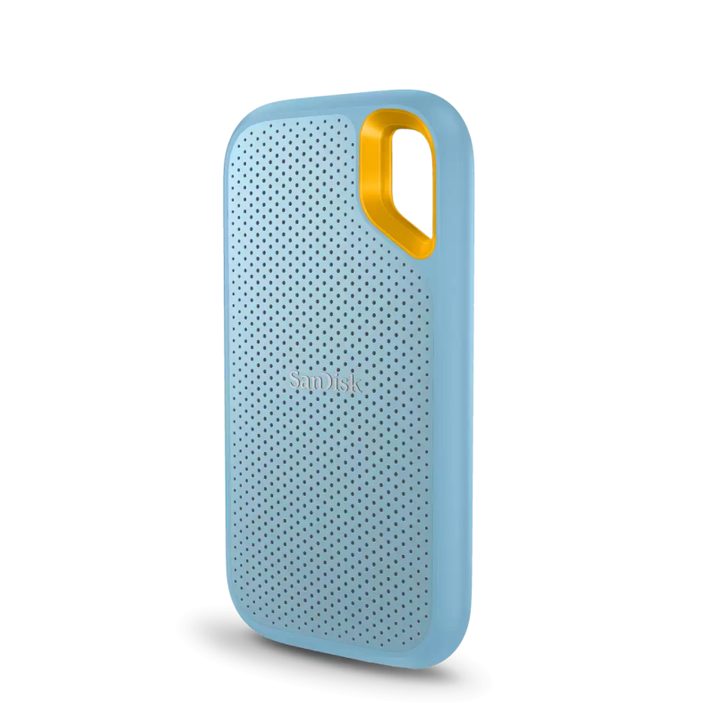 Sandisk 2TB 1050MB/s USB 3.2 Portable Extreme SSD - Sky Blue (SDSSDE61-2T00-G25B)