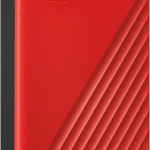Western Digital 4TB My Passport USB 3.2 Portable Slim External Hard Drive - Red (WDBPKJ0040BRD-WESN)