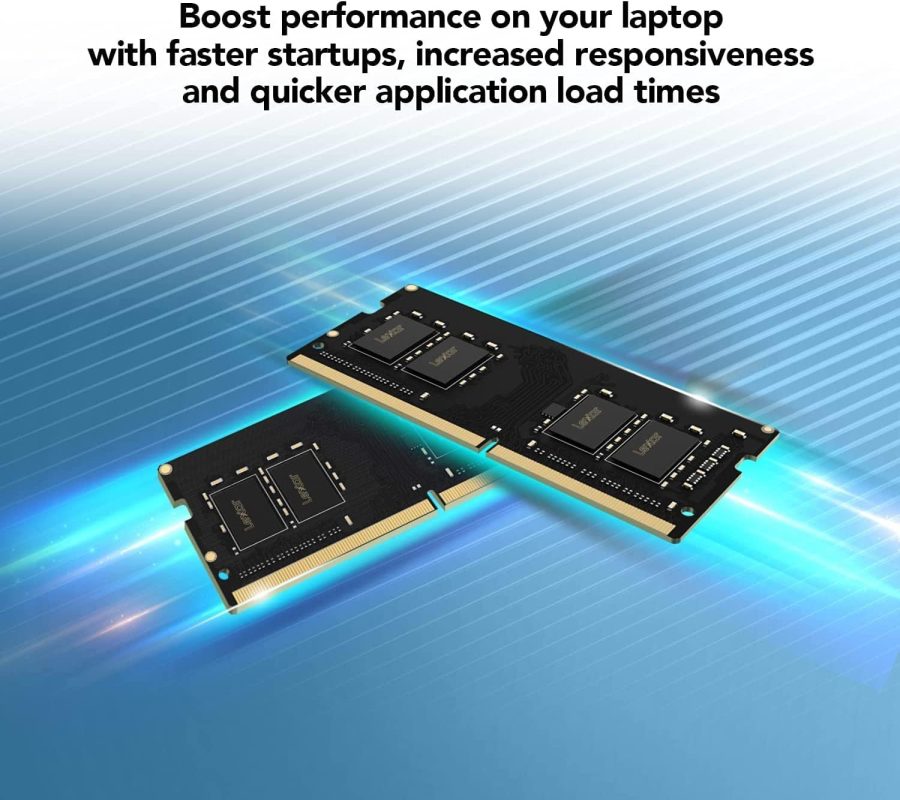 Lexar 16GB DDR4-3200 SODIMM 260 Pin CL22 Laptop Memory