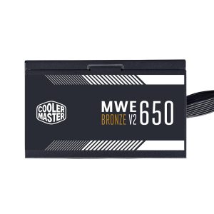Cooler Master MWE 650 Bronze 80 Plus Certified V3 230V Power Supply PSU - MPE-6501-ACABW-3BUK