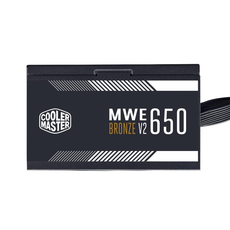 Cooler Master MWE 650 Bronze 80 Plus Certified V3 230V Power Supply PSU - MPE-6501-ACABW-3BUK