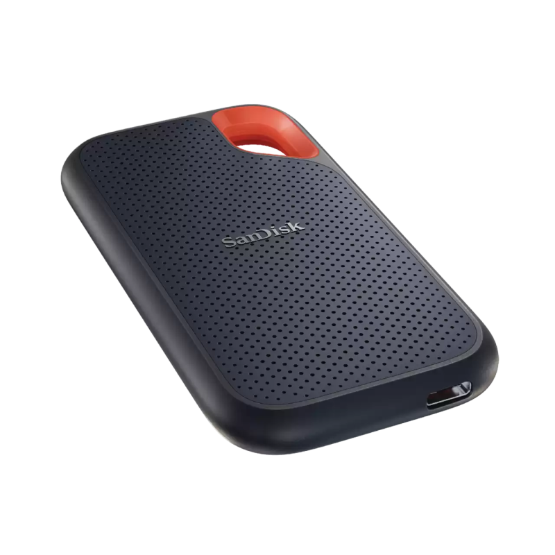 Sandisk 2TB 1050MB/s USB 3.2 Portable Extreme SSD - Black (SDSSDE61-2T00-G25)