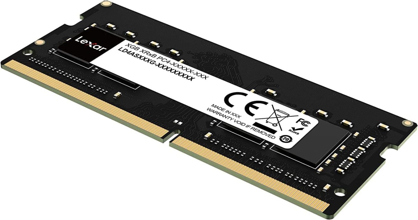 Lexar 16GB DDR4-3200 SODIMM 260 Pin CL22 Laptop Memory