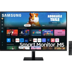 Samsung 32" M5 LS32DM500EEXXS VA FHD 60Hz 4ms HDR10 Tizen Build In Speaker Smart Monitor