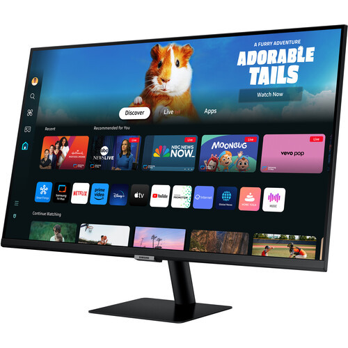Samsung 32" M5 LS32DM500EEXXS VA FHD 60Hz 4ms HDR10 Tizen Build In Speaker Smart Monitor