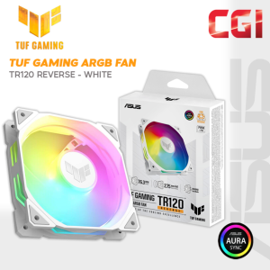 Asus TUF Gaming TR120 ARGB Reverse 3.3mm H2O LED Matrix Aura Sync Chassis Fan