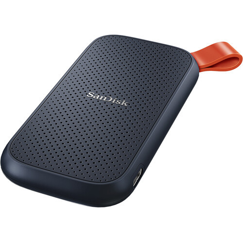 Sandisk 1TB 800MB/s USB 3.2 Portable SSD - Black (SDSSDE30-1T00-G26)