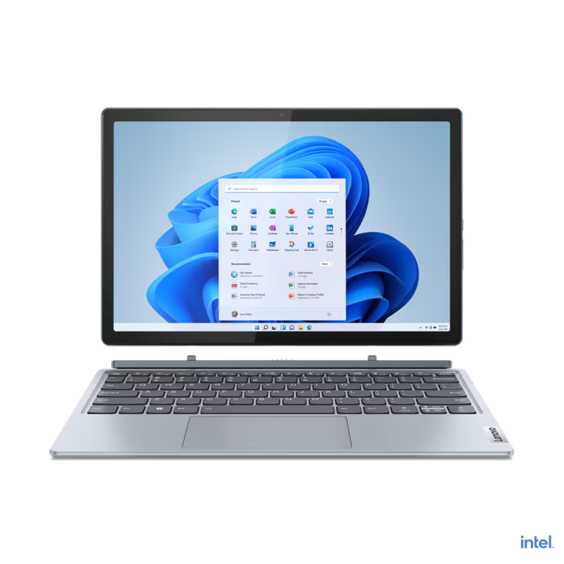 Lenovo 12.4" 82TQ006MMJ Ideapad Duet 5 12IAU i5-1235U 8GB 256GB 2.5K LTPS 500 Nits Win11Home 3Y Wrty Multi-Touch Keyboard Detachable Laptop