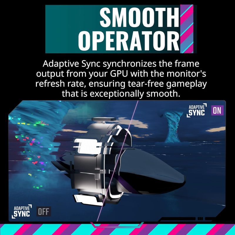 Cooler Master 27" Tempest GP27Q Quantum Dot Mini LED IPS QHD HDR1000 Adaptive Sync 165Hz 1ms HALO Ring Ergonomic Gaming Monitor