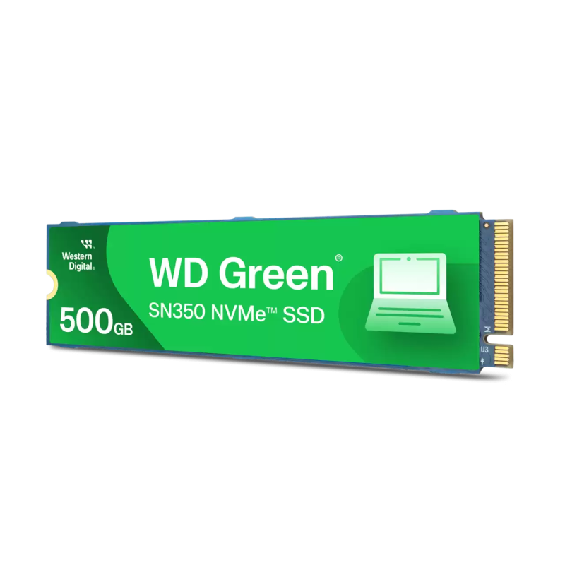 Western Digital 500GB SN350 2400MB/S NVMe SSD - WDS500G2G0C-00CDH0