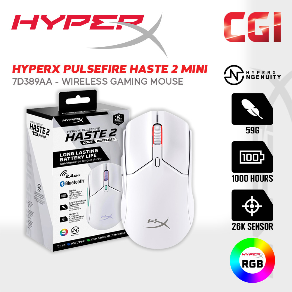 HyperX Pulsefire Haste Mini Ultra Lightweight Wireless Gaming Mouse