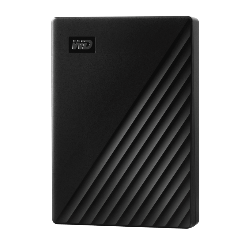 Western Digital 6TB My Passport USB 3.2 Portable Slim External Hard Drive - Black (WDBR9S0060BBK-WESN)