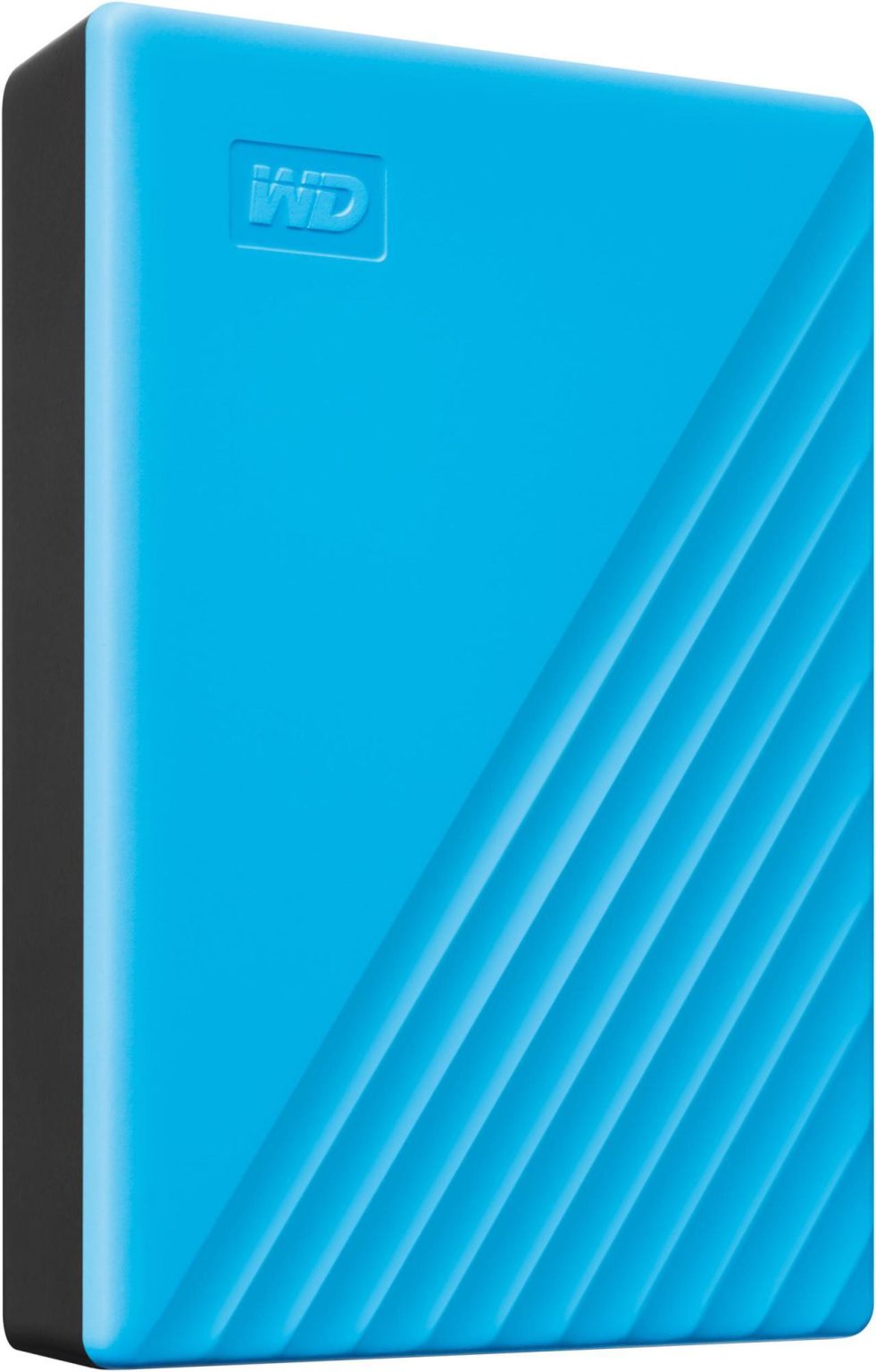 Western Digital 4TB My Passport USB 3.2 Portable Slim External Hard Drive - Blue (WDBPKJ0040BBL-WESN)