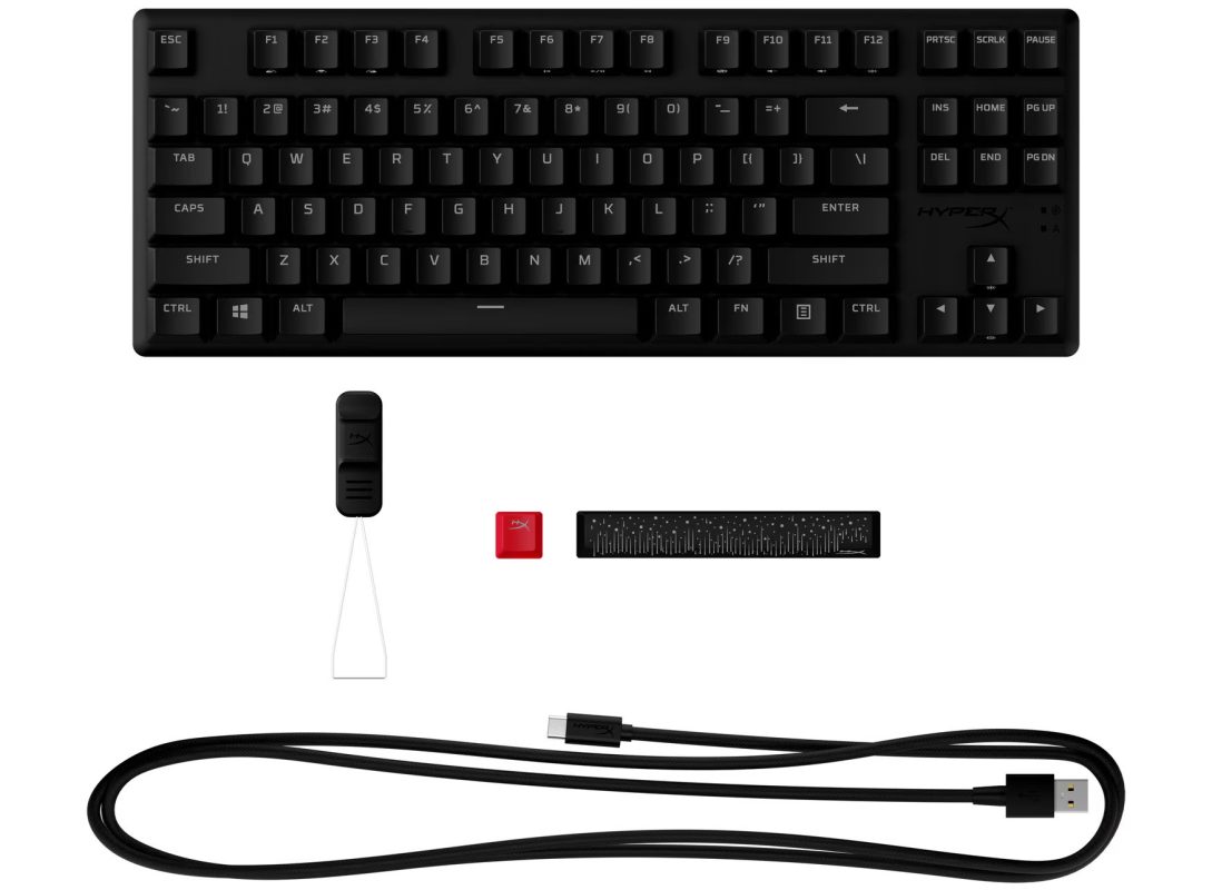 HyperX Alloy Origins Core PBT Mechanical Wired Gaming Keyboard - HX Blue (639N9AA)