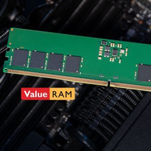 Kingston 8GB DDR5-5200MHz CL42 288-Pin DIMM Desktop Value RAM- KVR52U42BS6-8