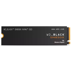 Western Digital 2TB Black SN850X 7300MB/s NVMe SSD PCIe Gen 4 w/o Heatsink - WDS200T2X0E-00BCA0