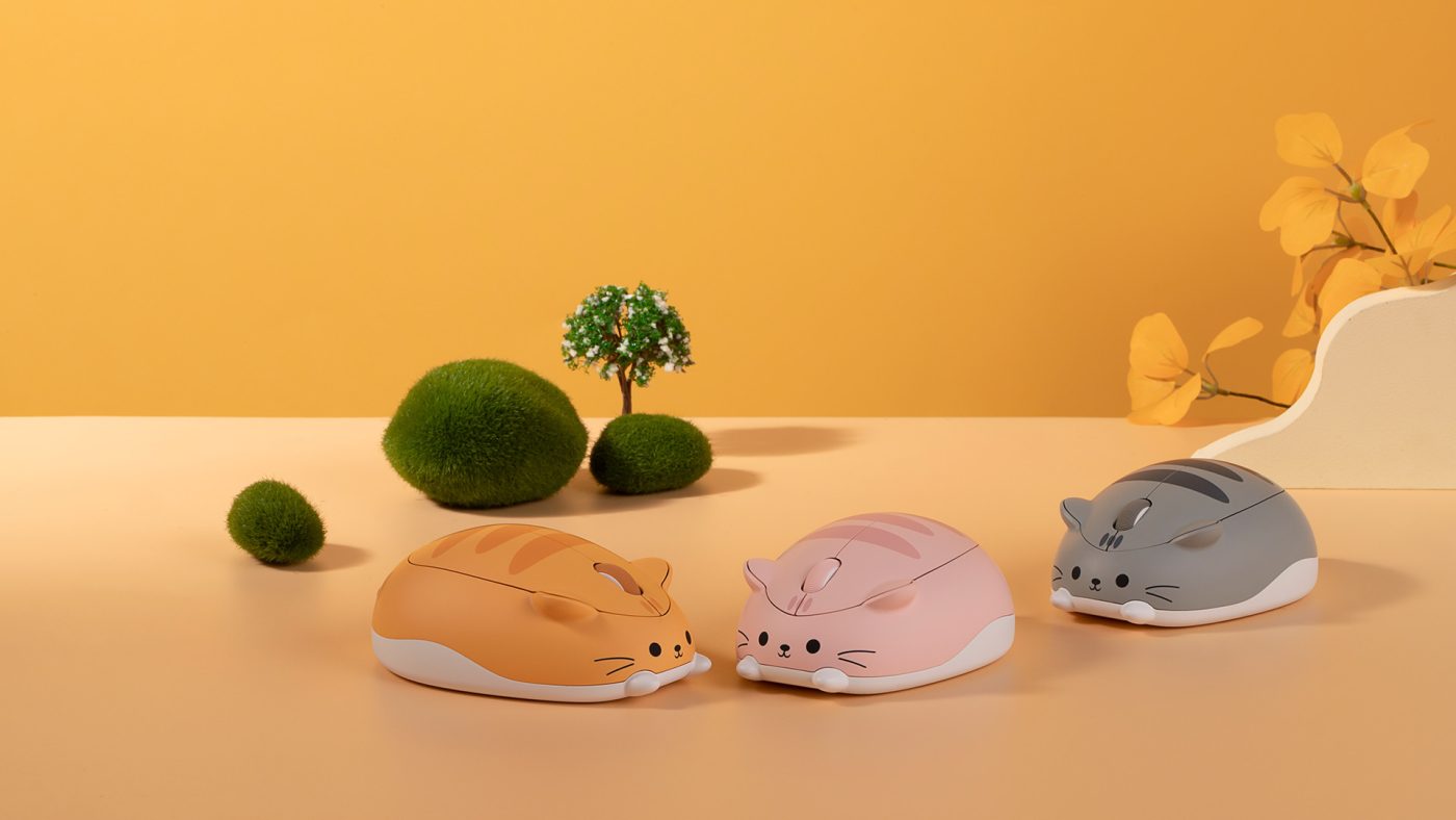 Akko Cat Theme Plug N Play 1200 DPI Wireless Mouse