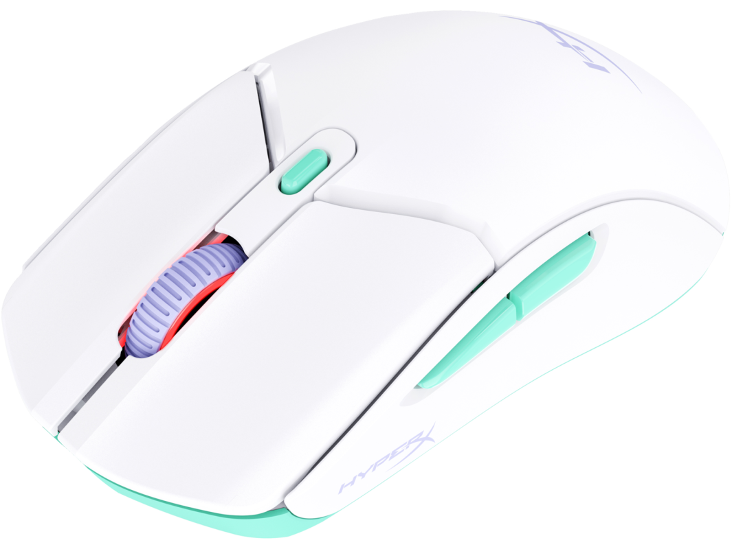 HyperX Pulsefire Haste 2 Core Wireless Gaming Mouse - White (8R2E7AA)