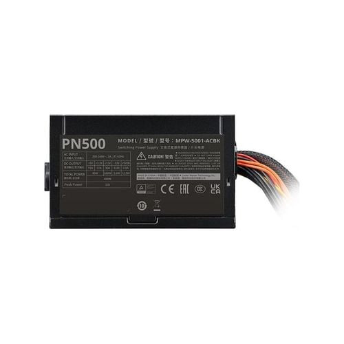 Cooler Master Elite Nex PN500 230V Peak ATX PSU -MPW-5001-ACBK-P