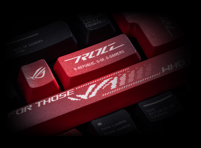 Asus ROG AC08 Dye-Sub PBT Keycaps