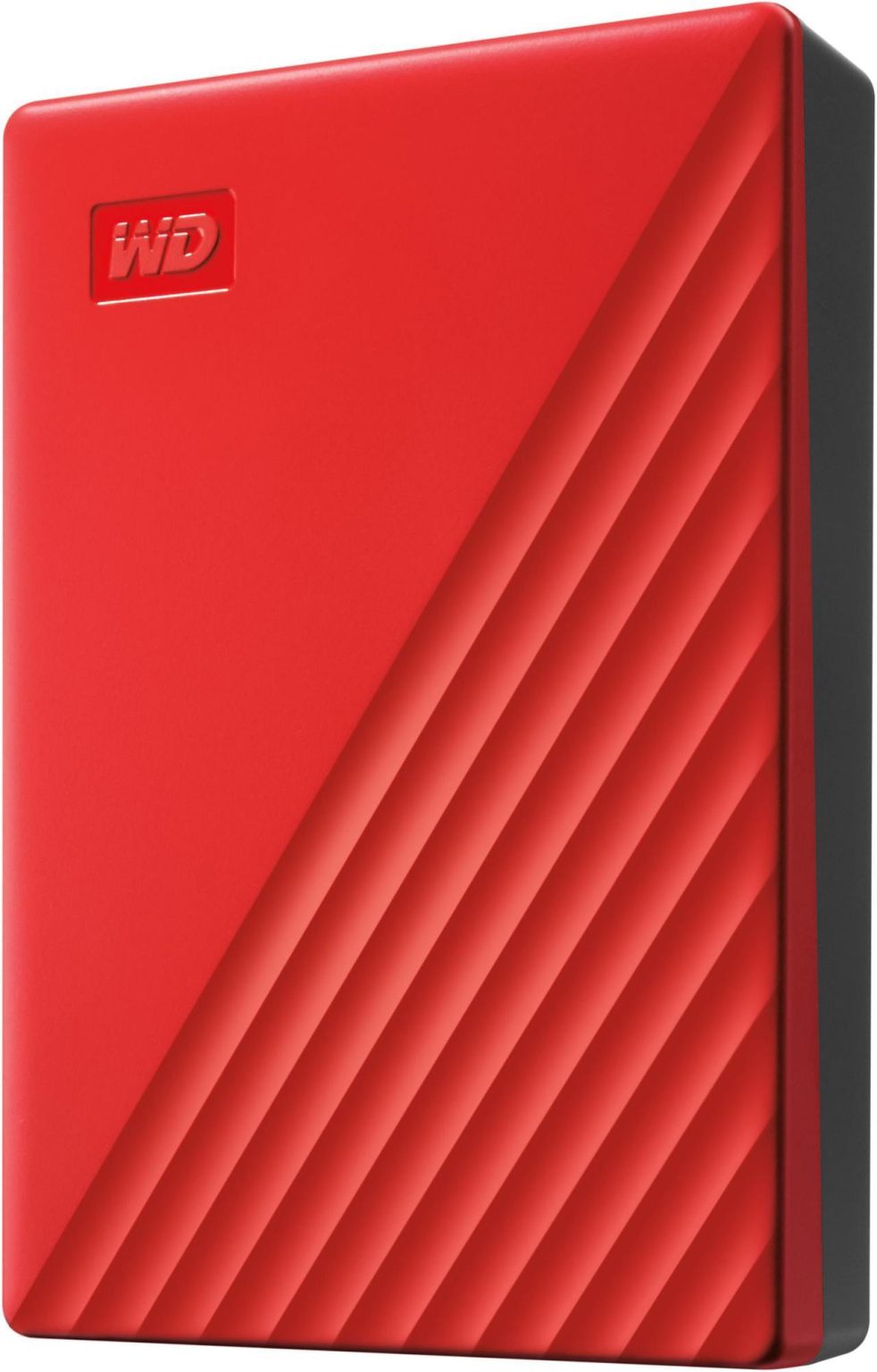 Western Digital 4TB My Passport USB 3.2 Portable Slim External Hard Drive - Red (WDBPKJ0040BRD-WESN)