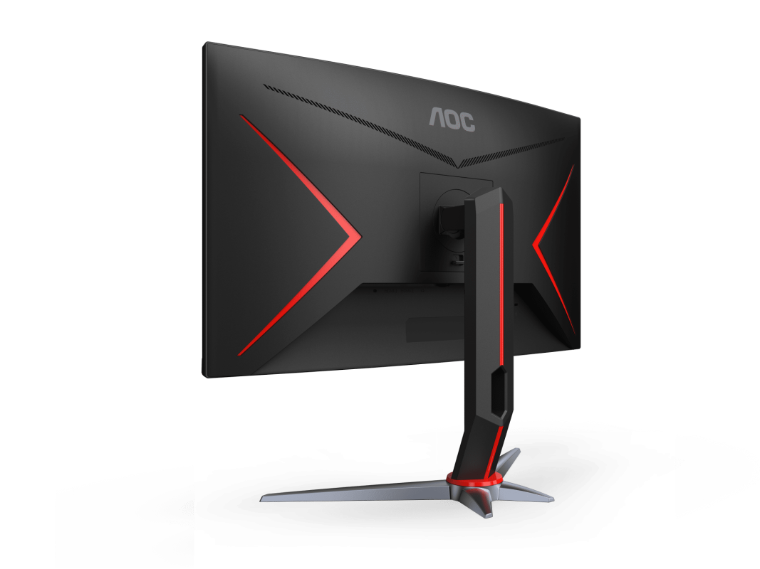 AOC 27" CQ27G2X VA QHD HDR10 Adaptive Sync 180Hz 1ms Ergonomic Curved Gaming Monitor