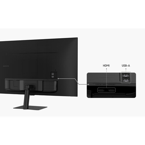 Samsung 32" M5 LS32DM500EEXXS VA FHD 60Hz 4ms HDR10 Tizen Build In Speaker Smart Monitor