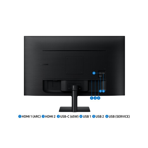 Samsung 32" M7 LS32DM700UEXXS VA 4K UHD HDR10 Tizen Build In Speaker Solarcell Remote Smart Monitor