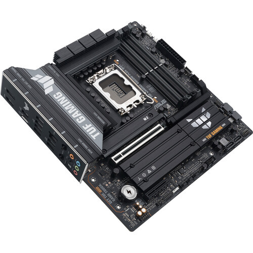 Asus TUF Gaming B860M-Plus-WiFi 8800+ MT/s DDR5 PCIe 5.0 WiFi 7 Windows 11 Aura Sync Motherboard
