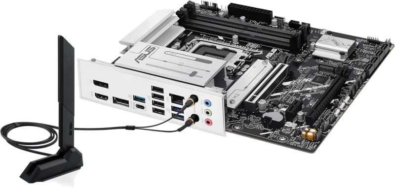 Asus Prime B860M-A-WIFI-CSM 8666+ MT/s DDR5 PCIe 5.0 WiFi 6E Windows 11 Aura Sync Motherboard