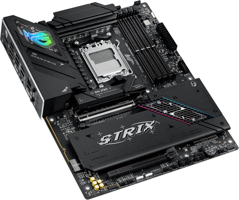 Asus ROG Strix B860-F 9066+ MT/s DDR5 PCIe 5.0 WiFi 7 Thunderbolt 4 Windows 11 Aura Sync Gaming WiFi Motherboard