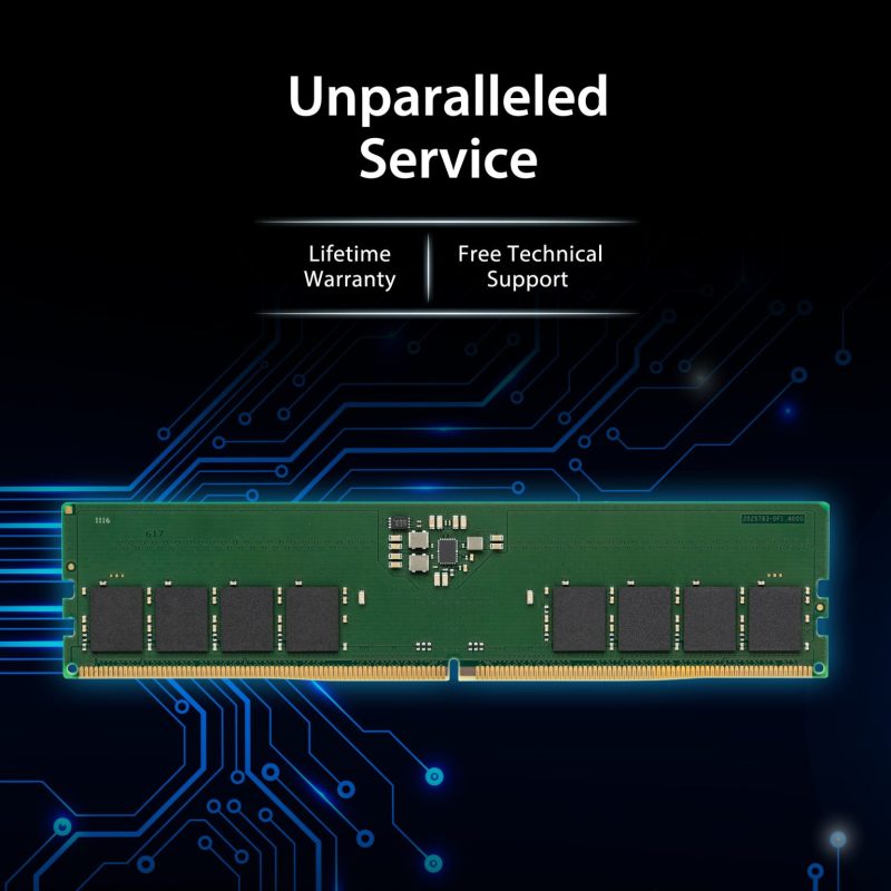 Kingston KVR56U46BD8-32 32GB DDR5-5600 CL46 288-Pin DIMM