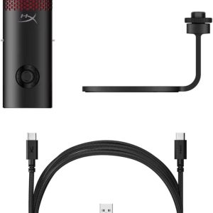 HyperX Quadcast 2 Hi-Res Studio Shock Mount USB Gaming Microphone - 872V1AA