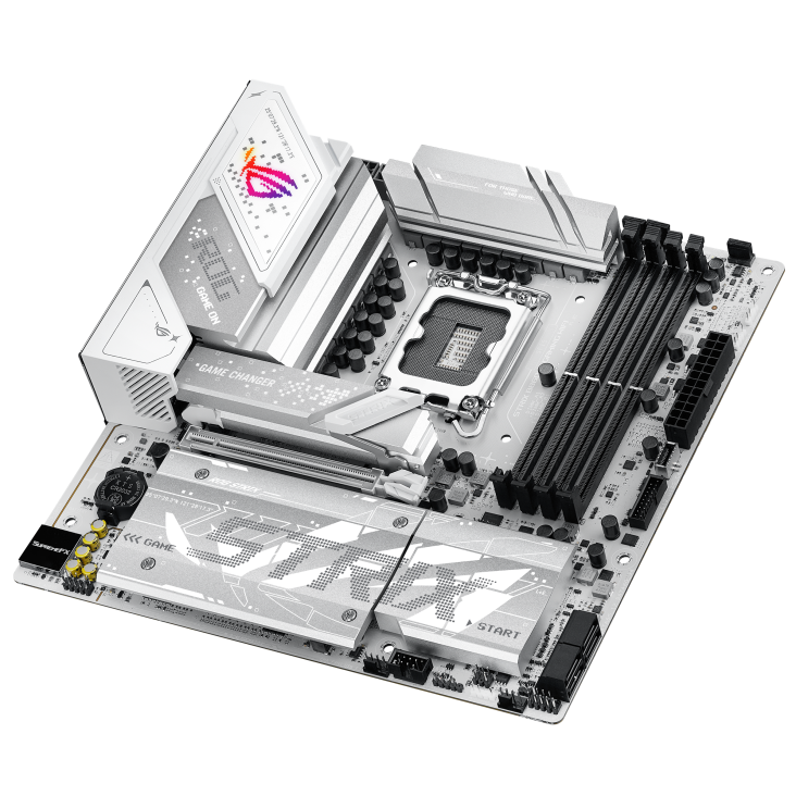 Asus ROG Strix B860-G 9066+ MT/s DDR5 PCIe 5.0 WiFi 7 Thunderbolt 4 Windows 11 Aura Sync Gaming WiFi Motherboard