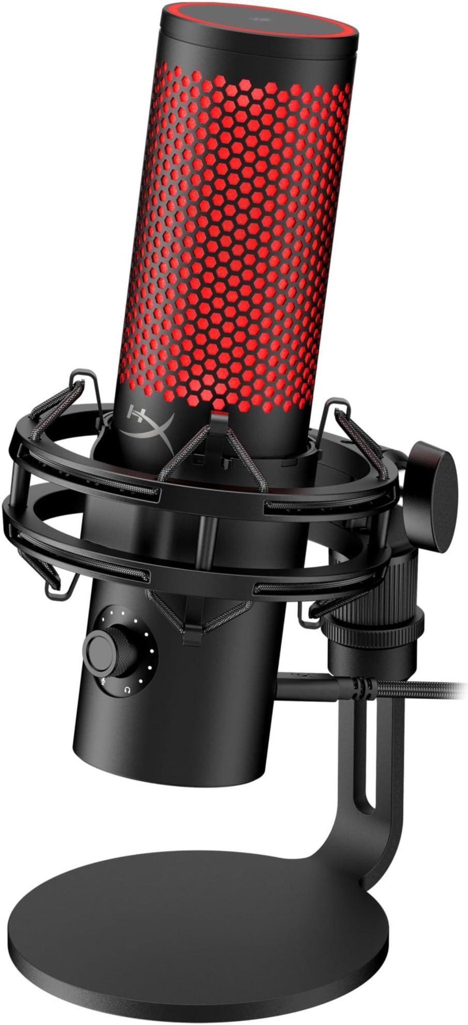 HyperX Quadcast 2 Hi-Res Studio Shock Mount USB Gaming Microphone - 872V1AA