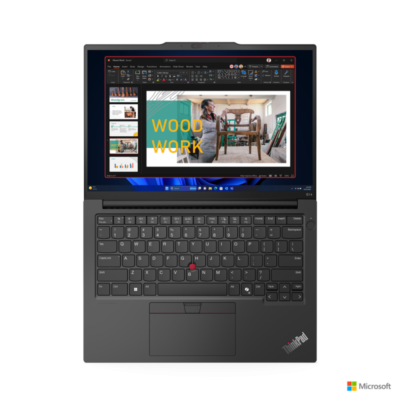 Lenovo 14" Thinkpad E14 Gen 6 ULT7-155U 16GB DDR5 512GB W11P WUXGA IPS With Office 3Y Onsite - 21M7001FMY